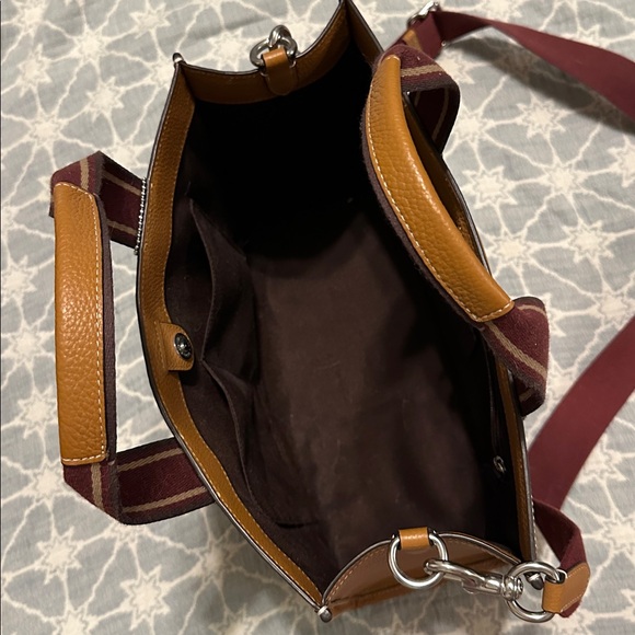 ✨ Coach Large Smith Tote Bag in Penny Multi Leather with Silver Hardware - Picture 5 of 6